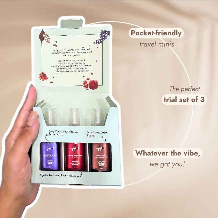 Hair & Body Mist Discovery Pack (20ml each)