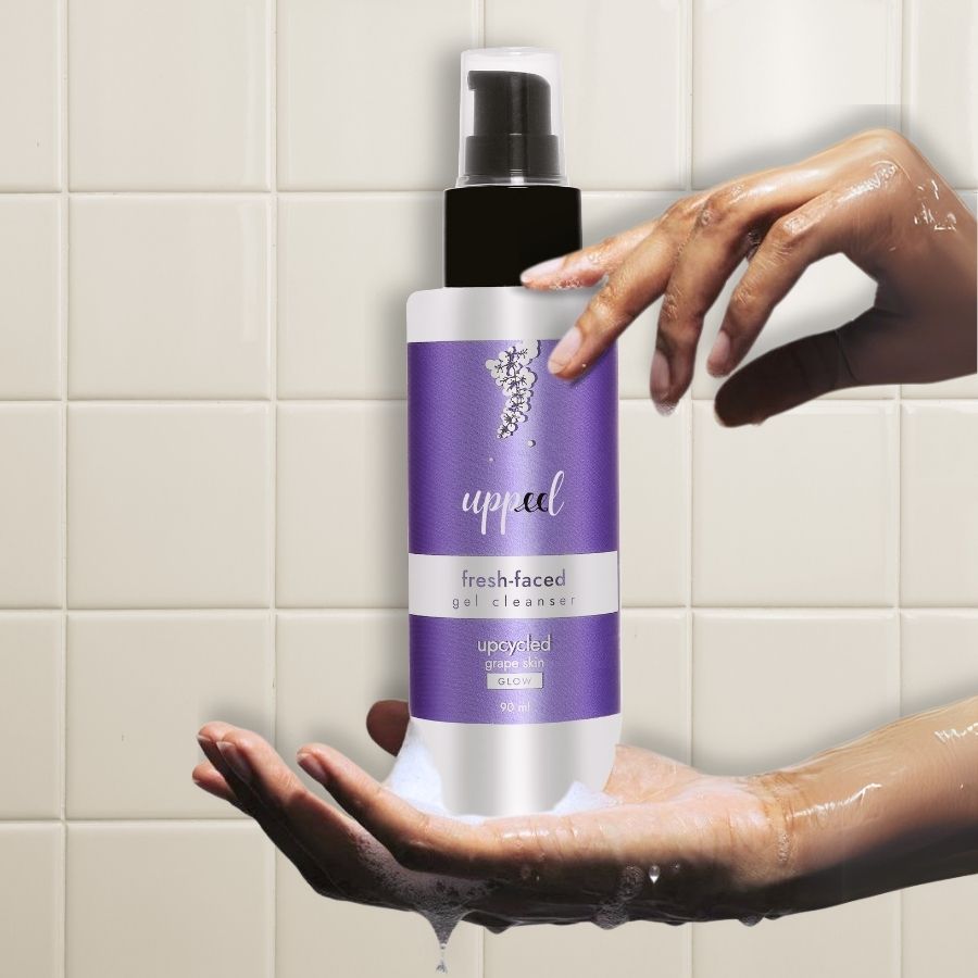 Fresh-Faced Gel Cleanser with Upcycled Grape - 90ml