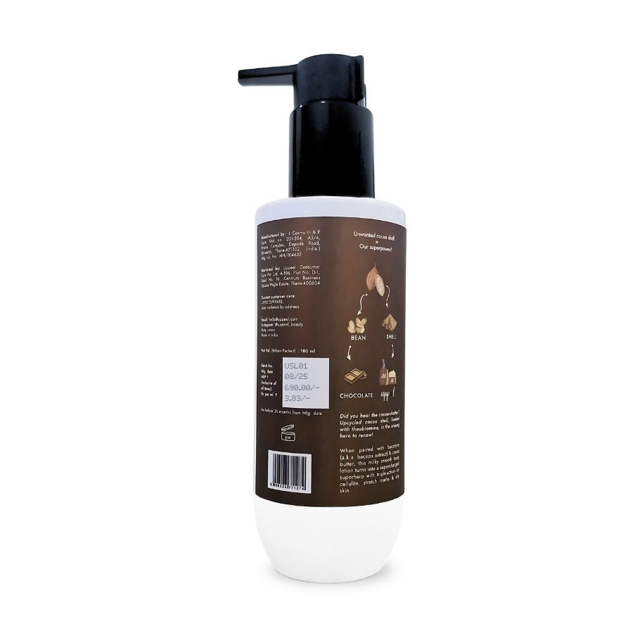 Smooth & Sculpt Body Lotion with Upcycled Cocoa– 180 ml