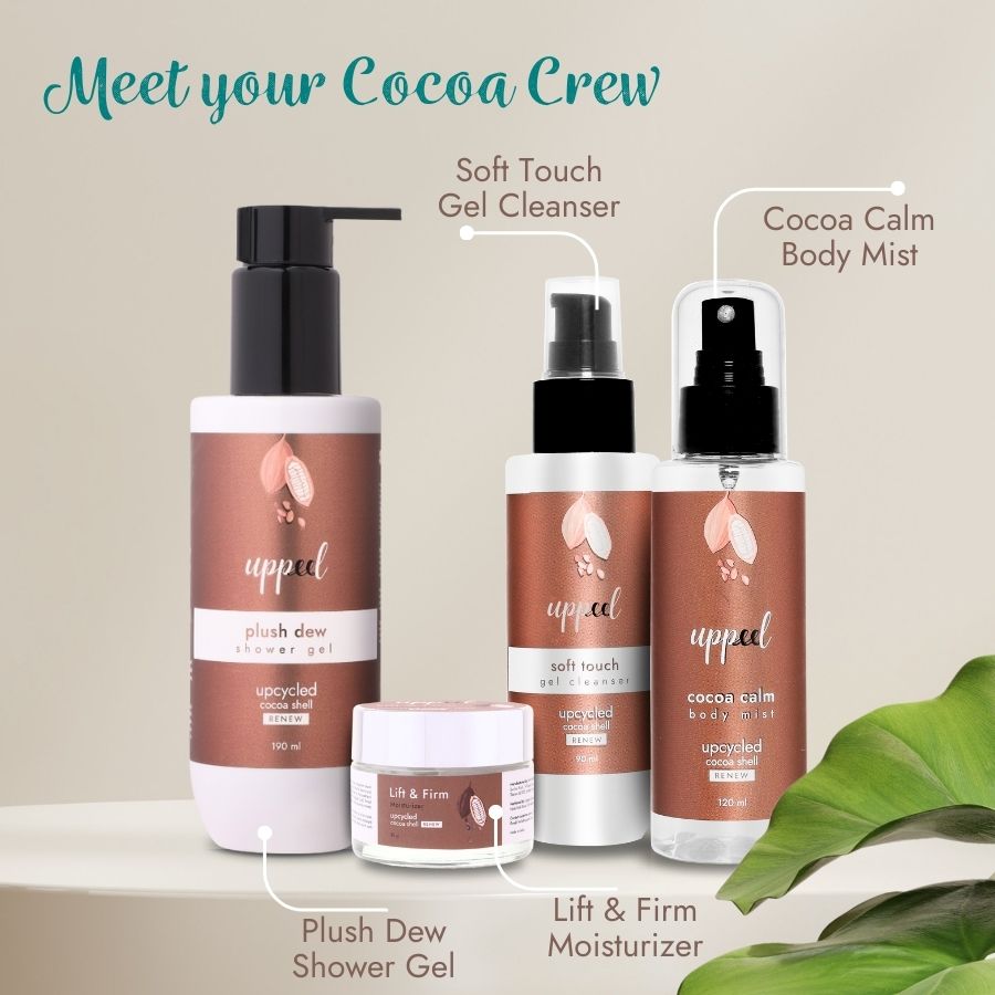 Plush Dew Shower Gel with Upcycled Cocoa - 190ml