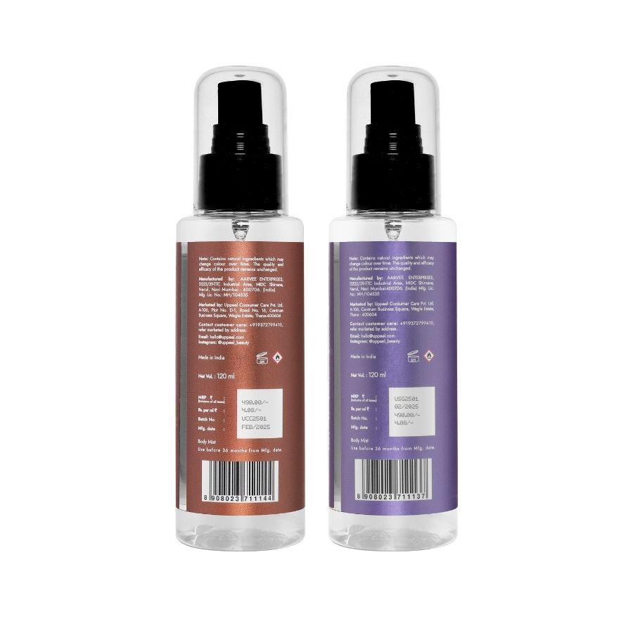 The Cozy & Grape Duo – Hair & Body Mists