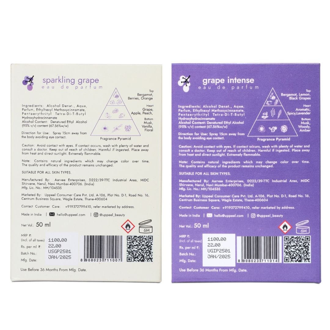 Grape Escape Duo - Grape Intense EDP (50ml) + Sparkling Grape (50ml)