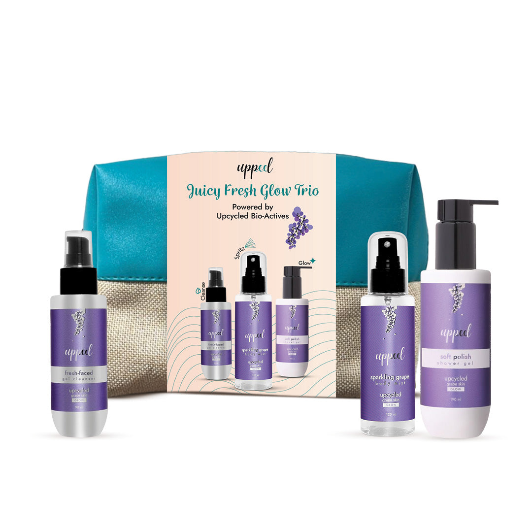 Juicy Fresh Glow Trio + Free Makeup Pouch