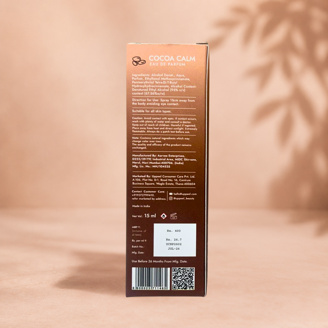 Cocoa Calm Eau De Parfum - Sankey - 50 ml