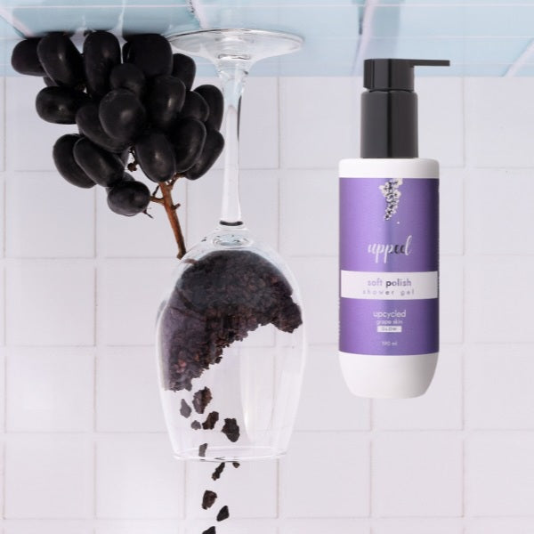 Soft Polish Shower Gel with Upcycled Grape - 190 ml