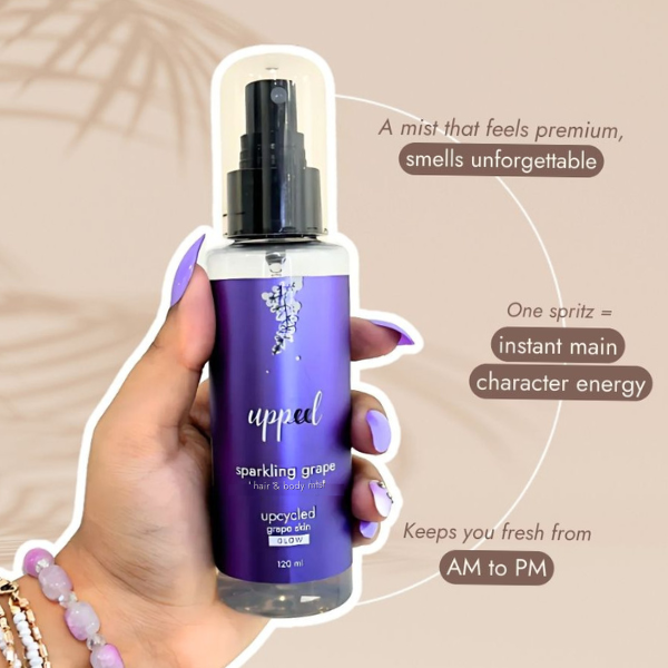 Sparkling Grape Hair & Body Mist - 120 ml
