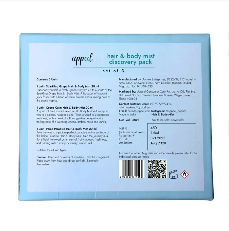 Discovery Kit - Hair & Body Mists