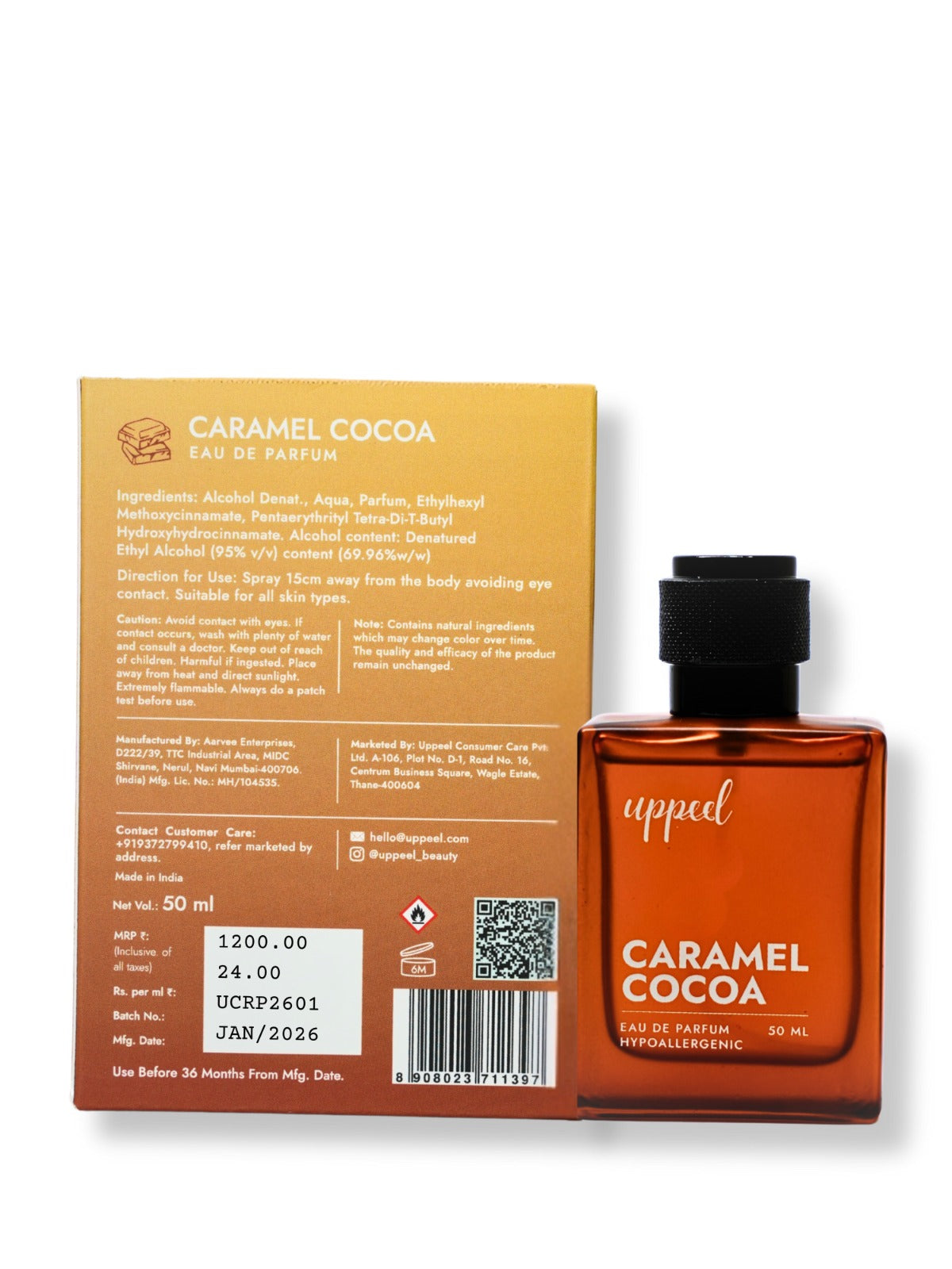 Caramel Cocoa Eau De Parfum (Perfume) - 50ml